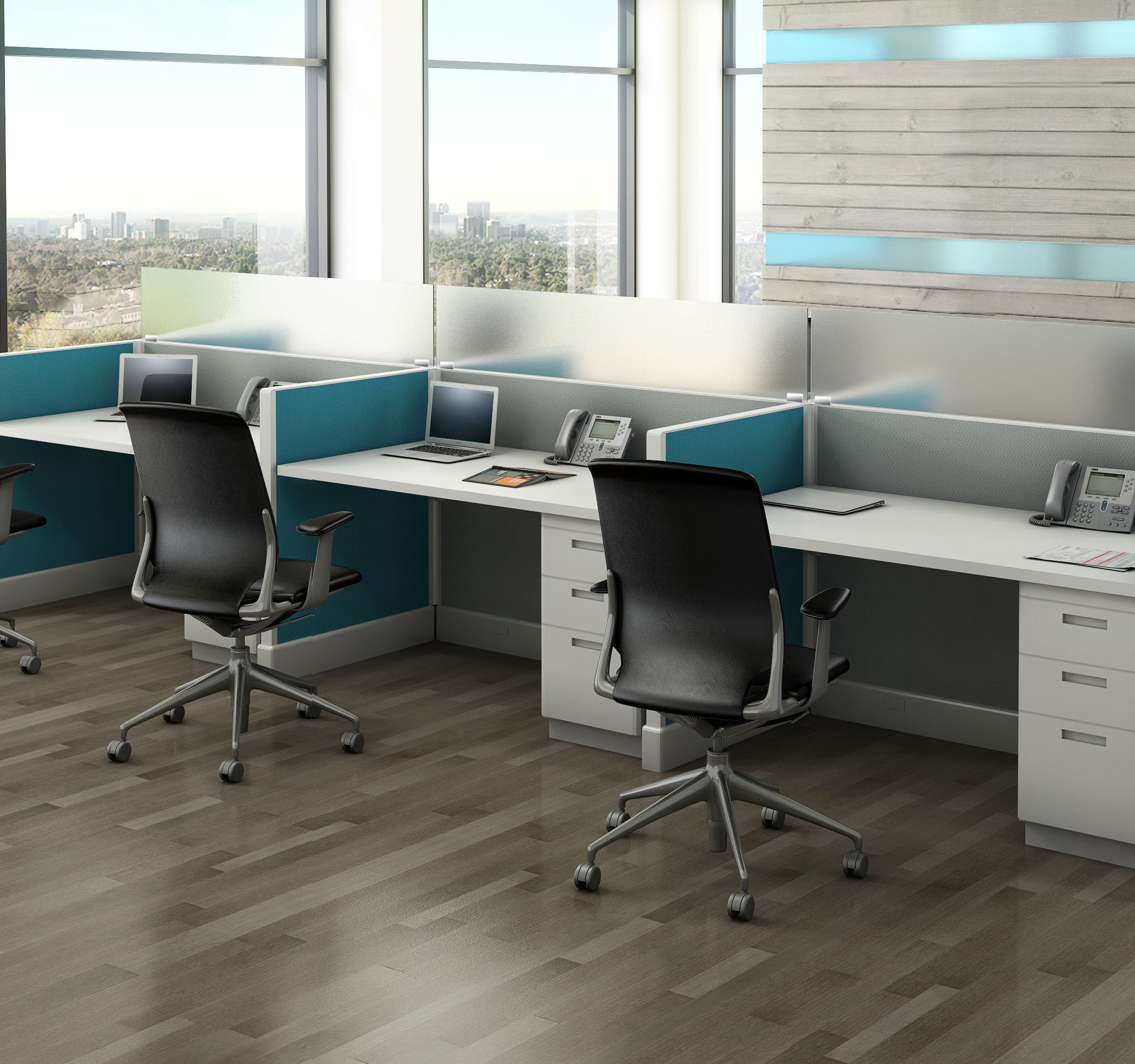Office cubicles and workstation systems