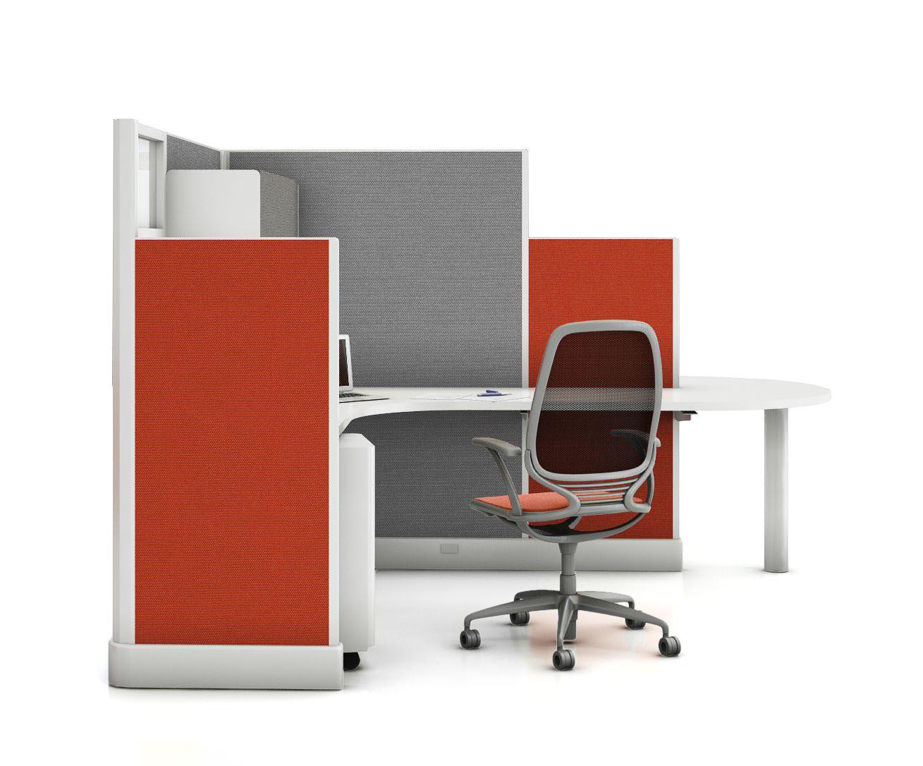 Cubicles (New) configuration 1 — Eggleston Office DFW