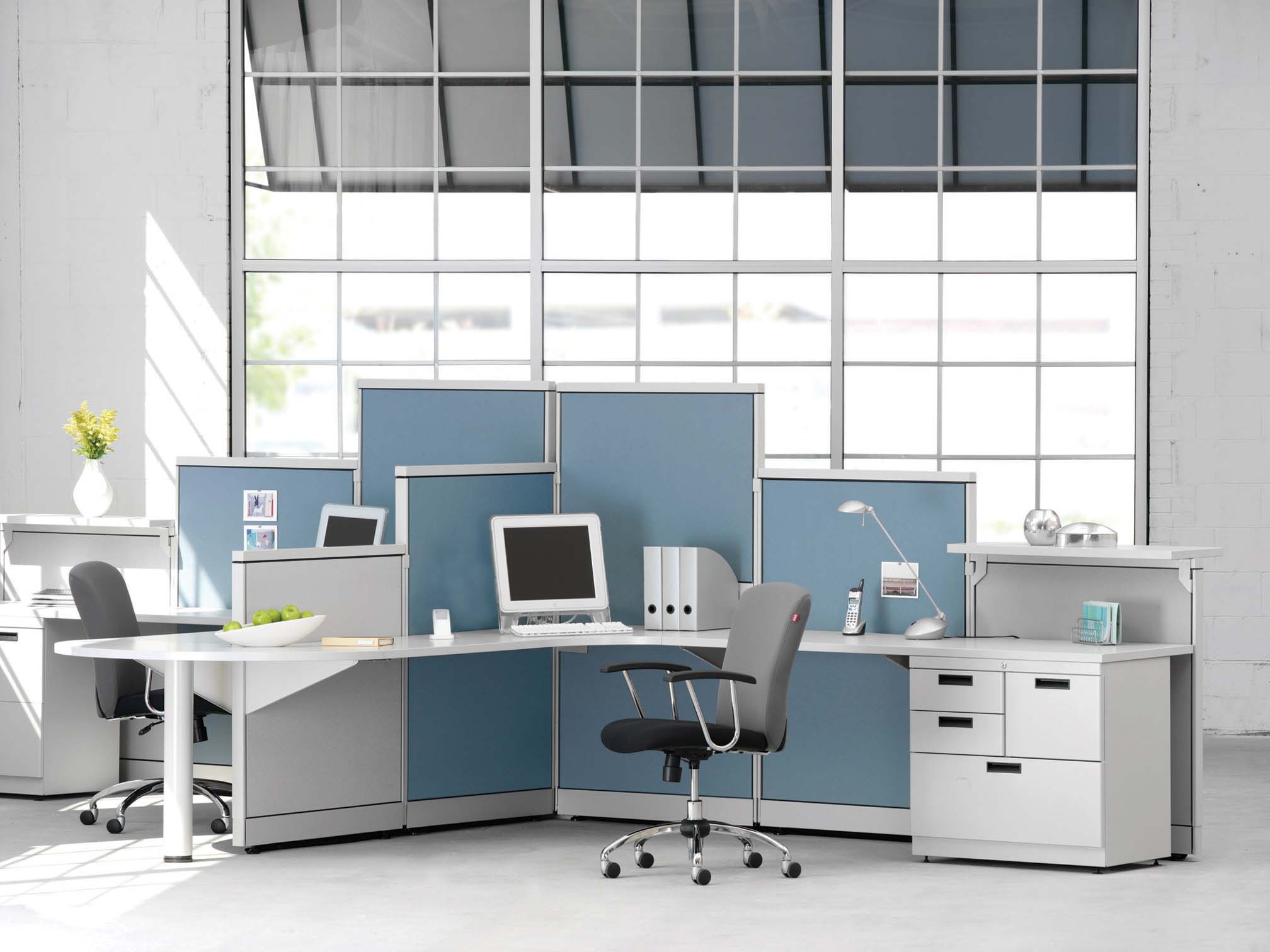 Cubicles (New) configuration 2 — Eggleston Office DFW