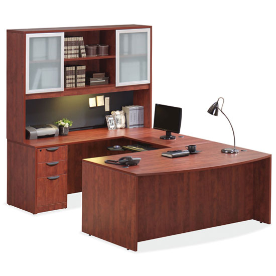 Desk and casegoods configuration 1 — Eggleston Office DFW