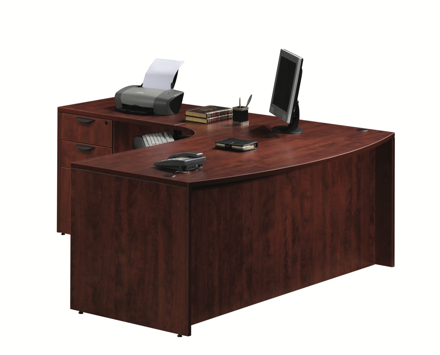 Desk and casegoods configuration 3 — Eggleston Office DFW
