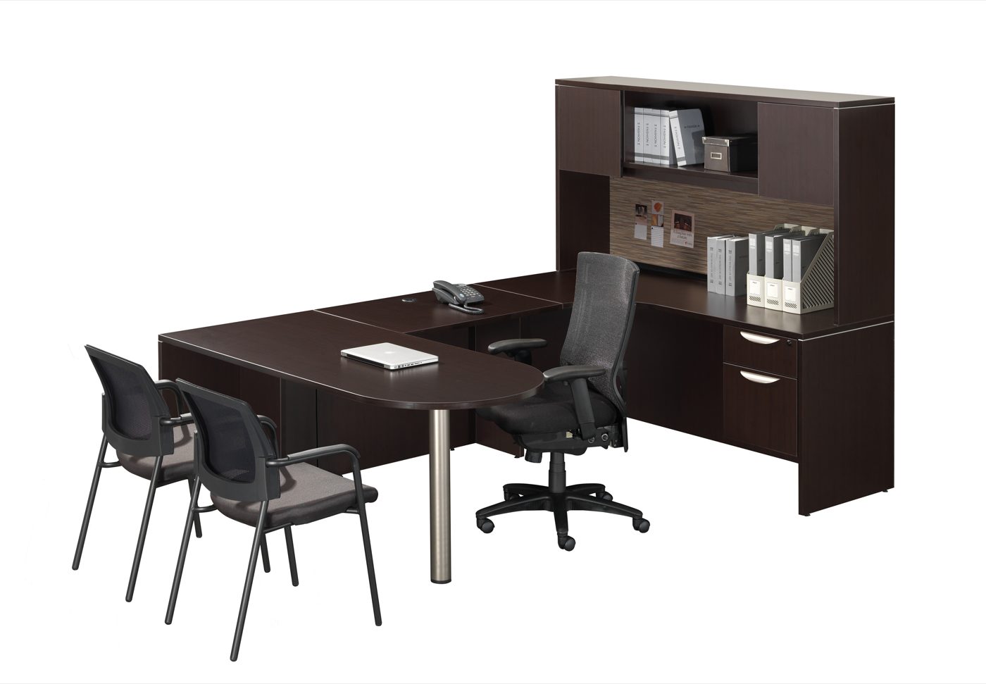 Desk and casegoods configuration 10 — Eggleston Office DFW