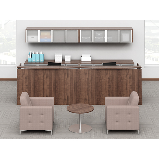 Reception Area configuration 2 — Eggleston Office DFW