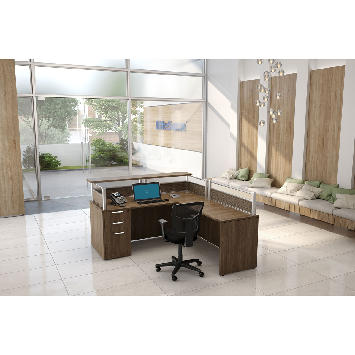 Reception Area configuration 15 — Eggleston Office DFW